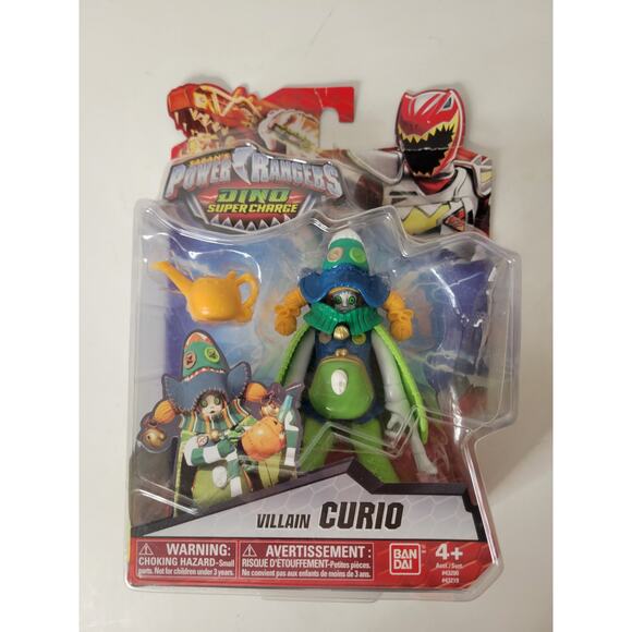 Power Rangers‎ Dino Charge Villain Curio Action Figure – Bandai – Rare - Picture 1 of 3